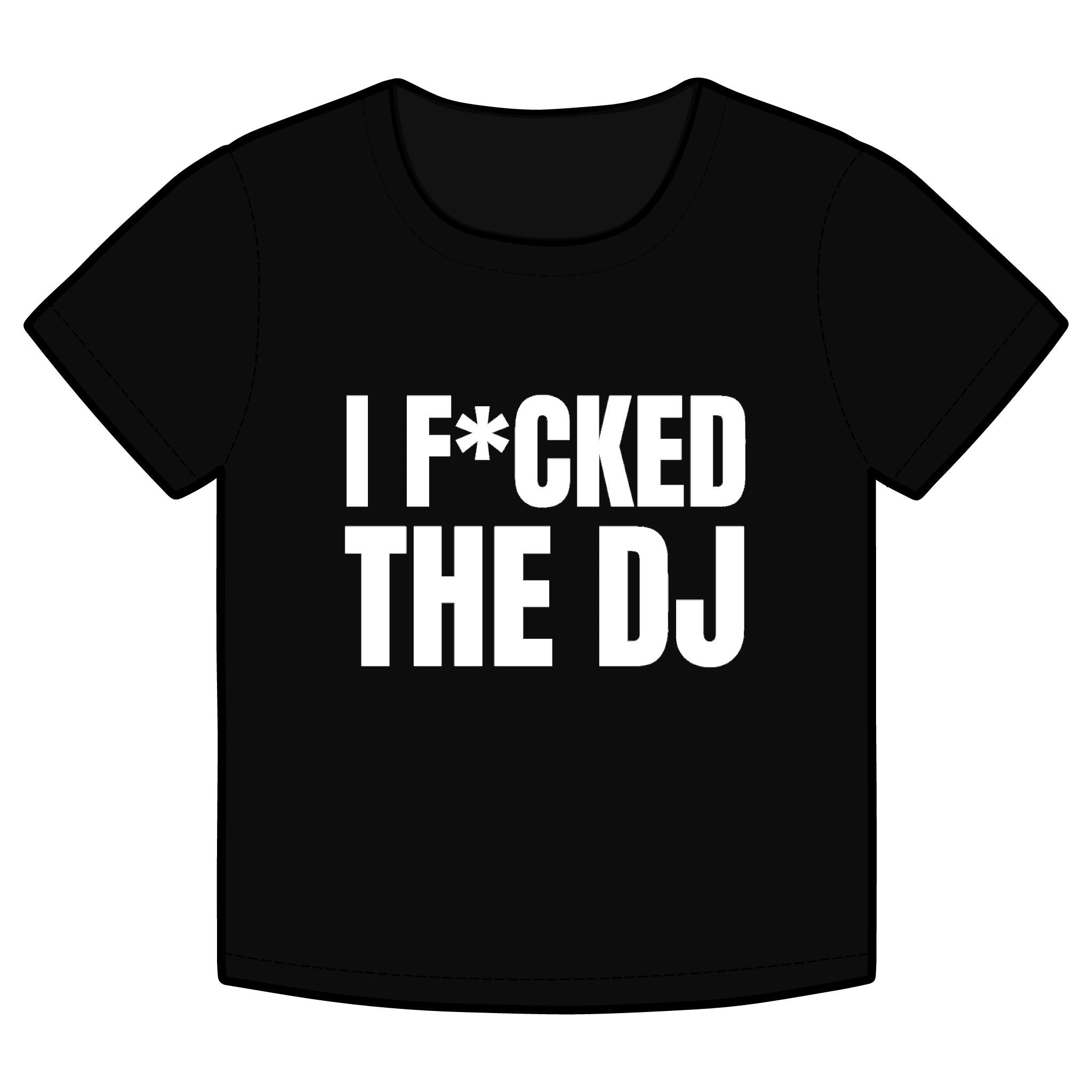 I F***ed The DJ Funny Organic Baby Tee – Retro Slogan Shirt, Witty Graphic T-Shirt, Hipster Streetwear
