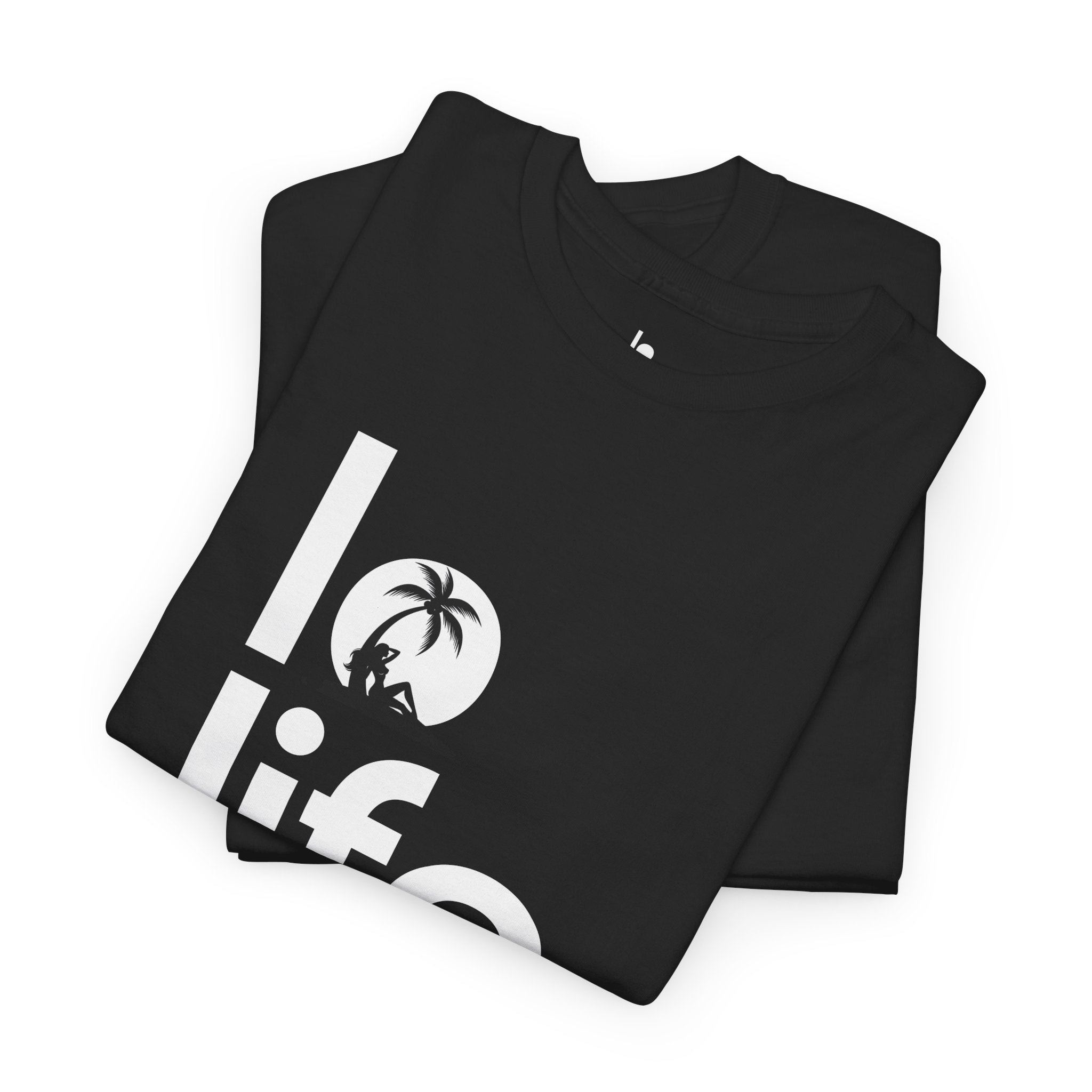 LO LIFE | PALM DREAMS Humor Unisex Heavy Cotton Tee, Concert Apparel, Party Shirt, Music Lover Gift, Weekend Outfit