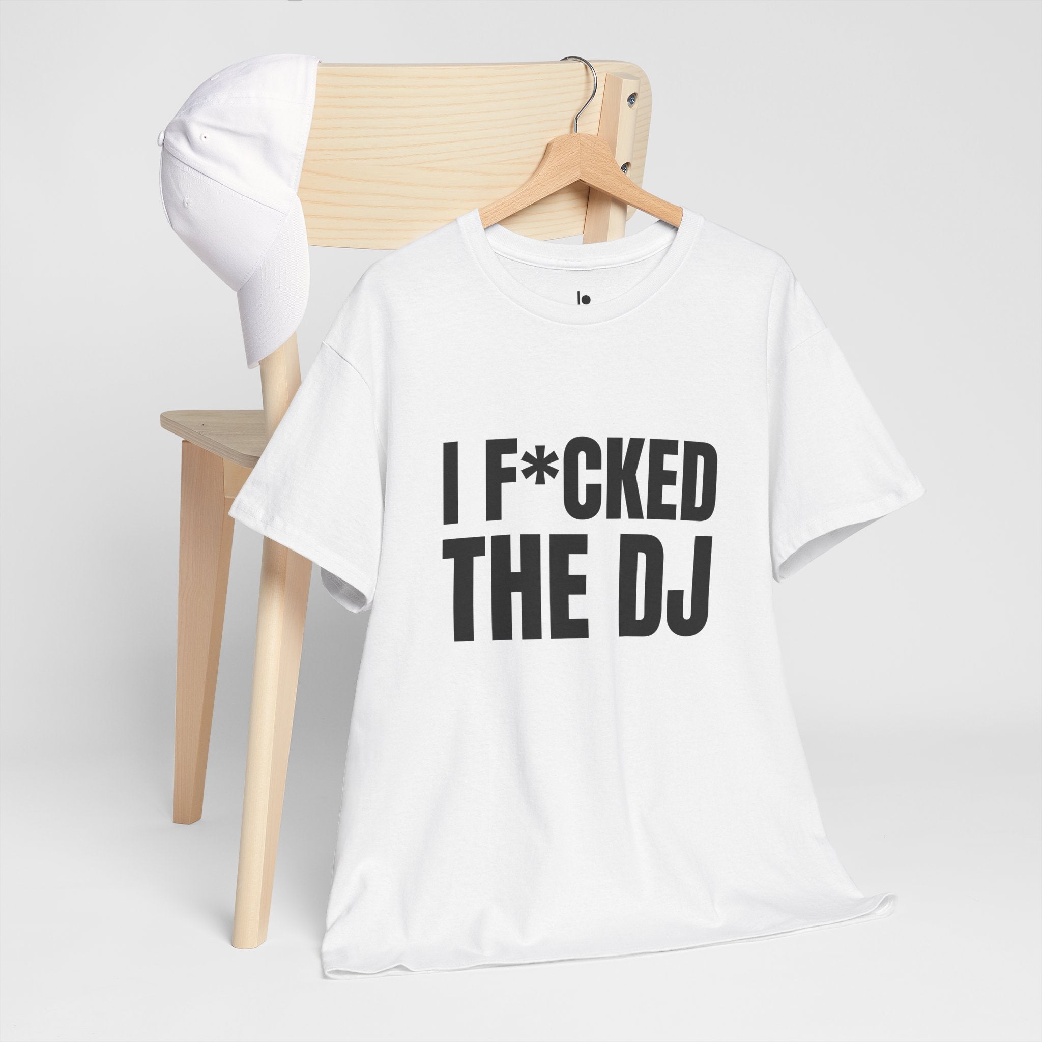 I F*CKED THE DJ Humor Unisex Heavy Cotton Tee, Concert Apparel, Party Shirt, Music Lover Gift, Weekend Outfit